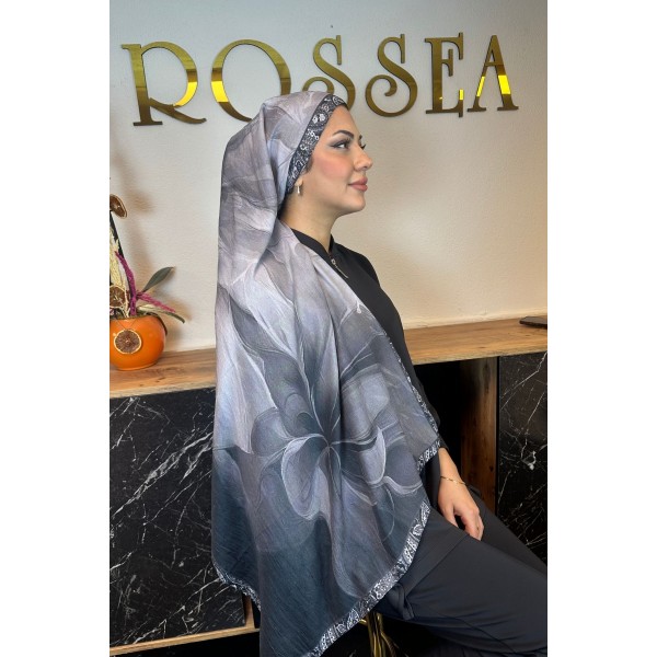 Desenli Bambu Şal 029G